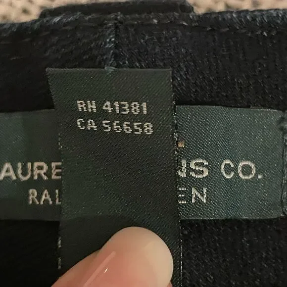 Lauren Ralph Lauren dark denim skirt condition size 12 cotton polyester western - Picture 10 of 15